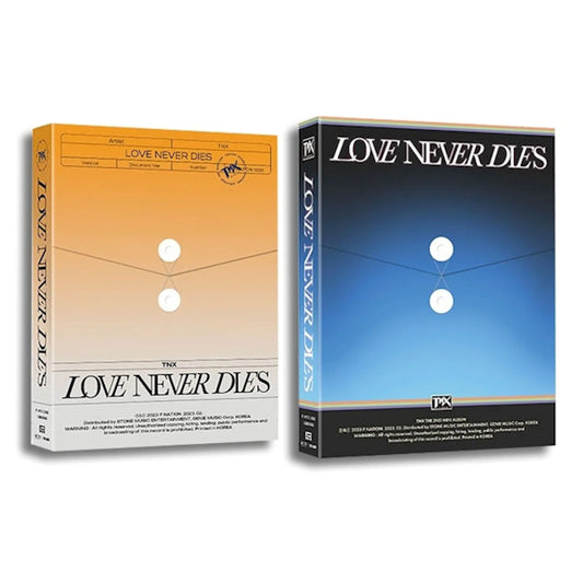 Tnx - Love never dies (2nd Mini Album / 140pg. Photobook / 2 Versions CD)