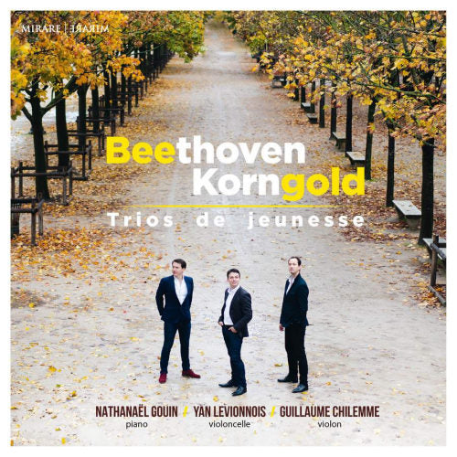 Nathanael Gouin /yan Levionnois/guillaume Chilemme - Beethoven/korngold: trios de jeunesse (CD)