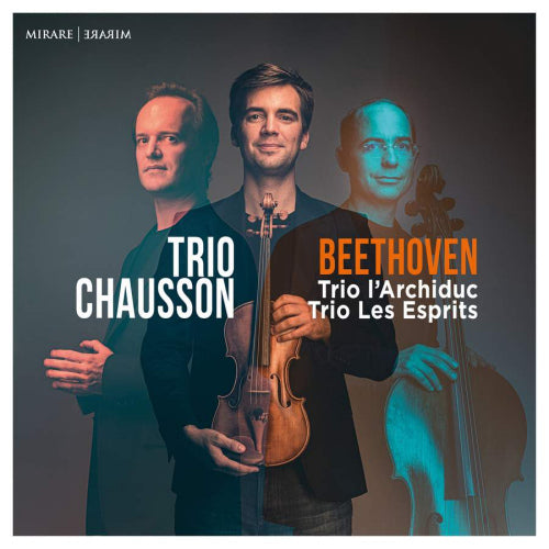 Trio Chausson - Beethoven: trio l'archiduc/trio les esprits (CD)