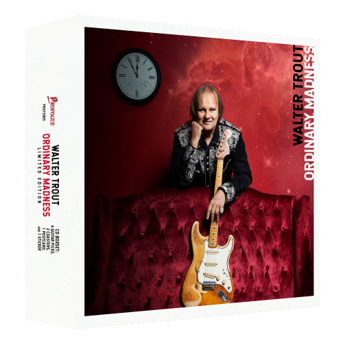 Walter Trout - Ordinary madness (.. Madness / Incl. 2 Coasters/4 Picks/Sticker/Postcard CD)