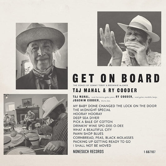 Mahal, Taj & Ry Cooder - Get on board (6189268 LP)