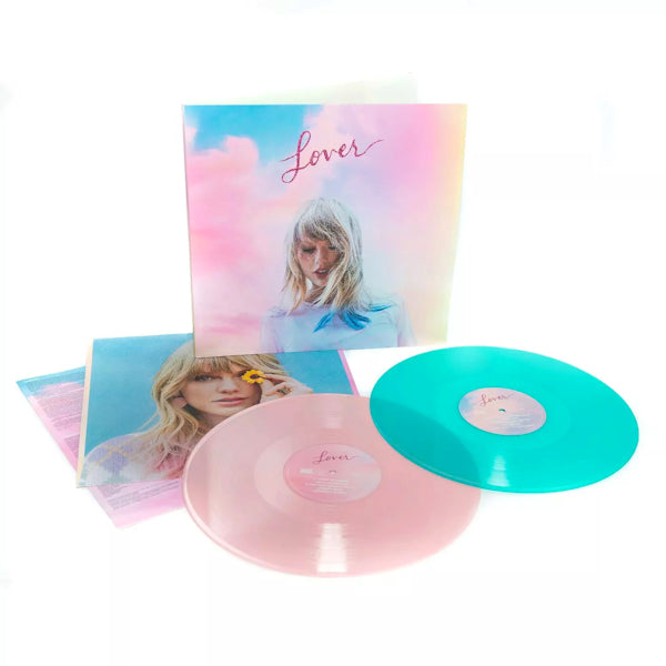 Swift, Taylor - Lover (Pink & Blue Vinyl, Coloured Vinyl LP)