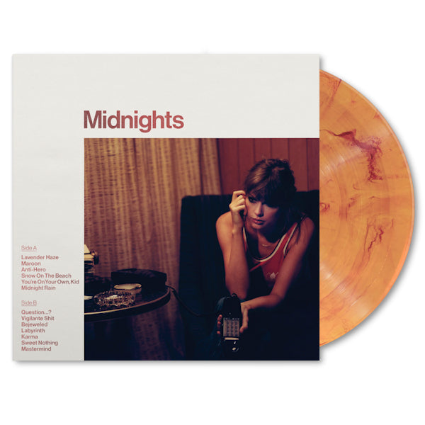 Taylor Swift - Midnights (Blood Moon Edition, Coloured Vinyl LP)