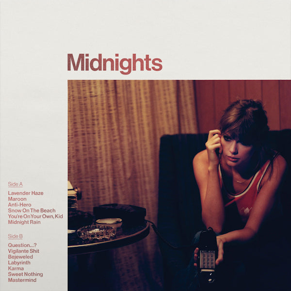 Taylor Swift - Midnights (Blood Moon Edition, Coloured Vinyl LP)