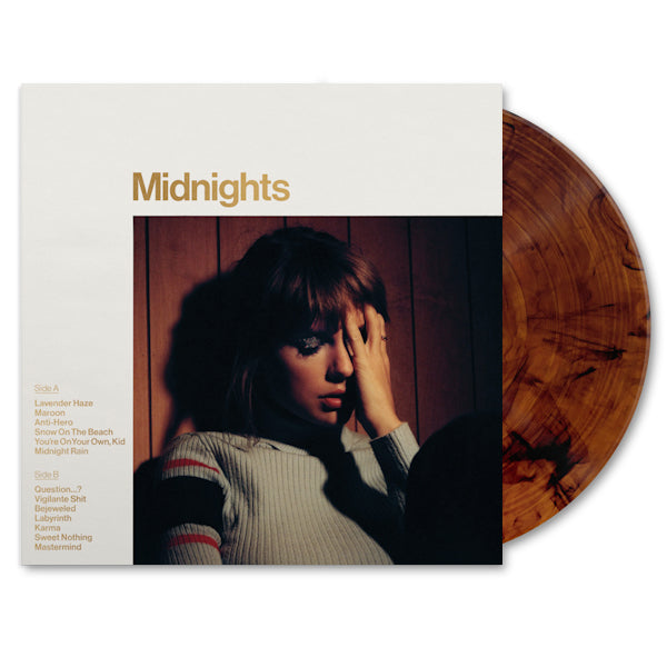 Taylor Swift - Midnights (Mahogany Edition, Coloured Vinyl LP)
