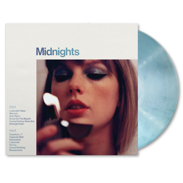Taylor Swift - Midnights (Moonstone Blue Edition, Coloured Vinyl LP)