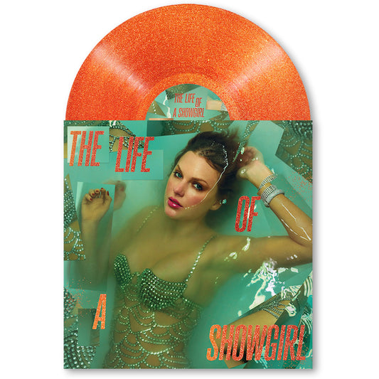 Taylor Swift - The life of a showgirl (Hero Lp / Sweat and Vanilla Perfume Portofino Orange, Gatefold Sleeve, Coloured Vinyl LP)