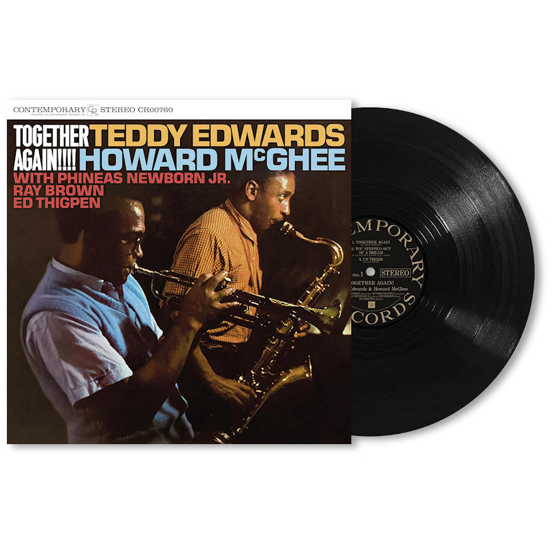 Teddy Edwards, Howard Mcghee, Phineas Newborn Jr., - Together again!!!! (High Quality LP)