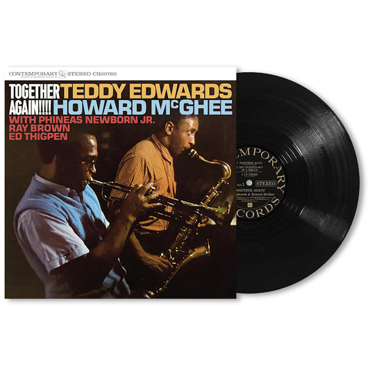 Teddy Edwards, Howard Mcghee, Phineas Newborn Jr., - Together again!!!! (High Quality LP)