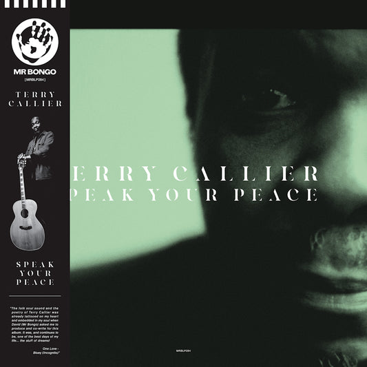 Callier, Terry - Speak your peace (.. Peace/Blf 23/Light Transparent Green Vinyl, Transparent, Coloured Vinyl, Obi Strip LP)