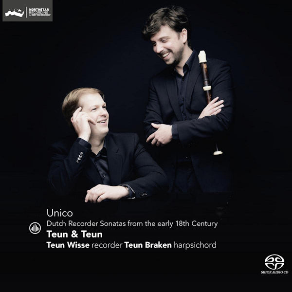Teun Wisse / Teun Braken - Unico (Works By De Fesch/Loeillet Van Gent/Van Wassenaer/A.O., Super Audio CD SACD hybride)