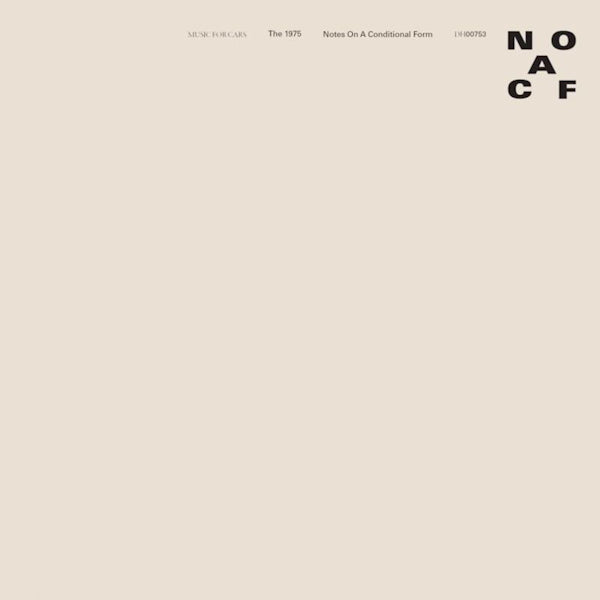 The 1975 - Notes on a conditional form (CD)