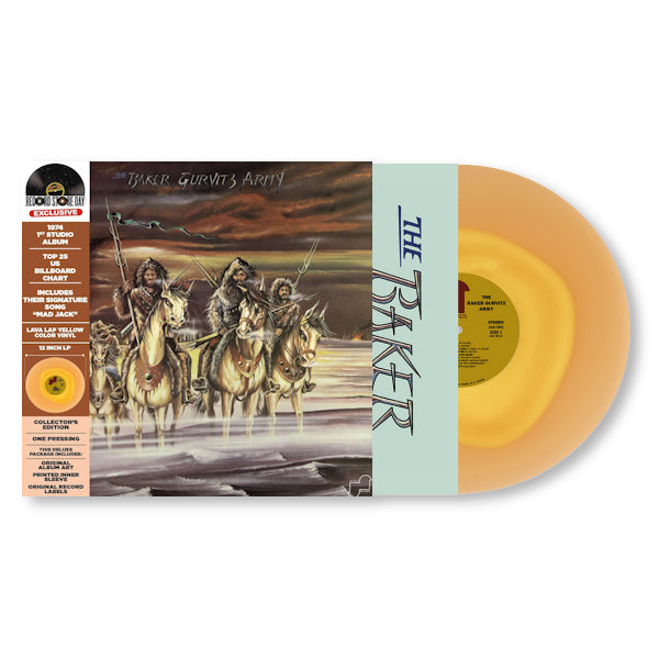 Baker Gurvitz Army - The baker gurvitz army (Yellow & Orange Vinyl / Rsd 23, Gatefold Sleeve, Obi Strip, Coloured Vinyl LP)