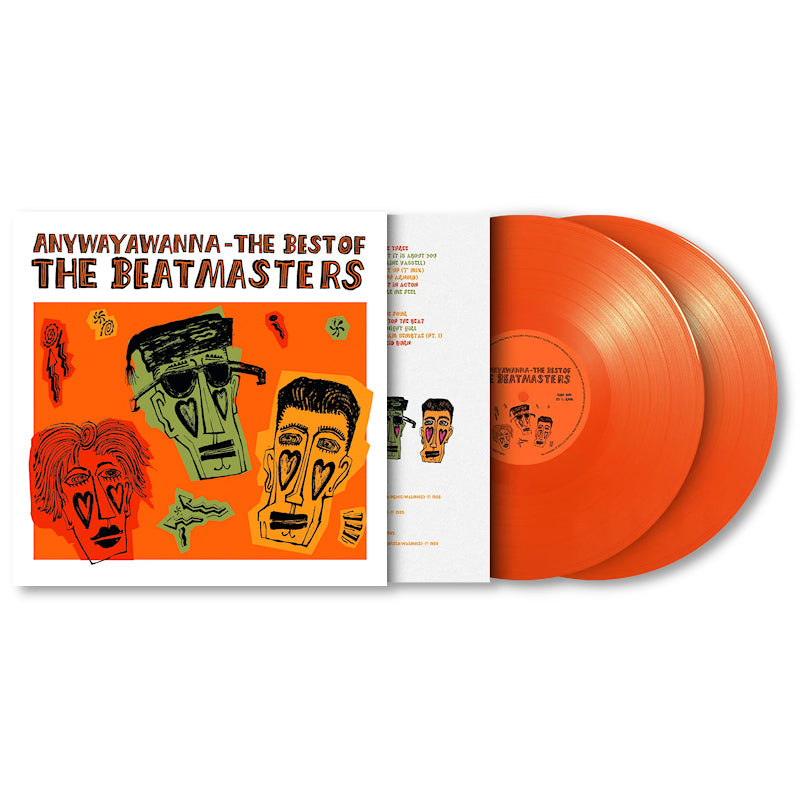 Beat Masters - Anywayawanna (the best of) (Orange 180g, High Quality, Insert, Coloured Vinyl, Limited Edition LP)