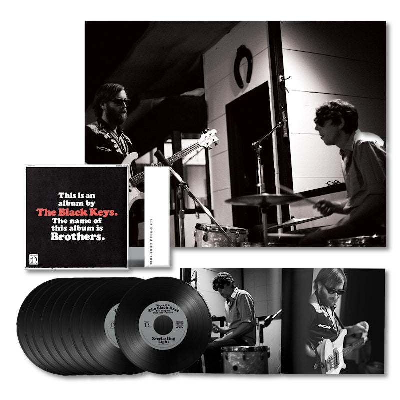 The Black Keys - Brothers -10th anniversary- (9x40gr. 7" Black Vinyl Singles (Dinked) Box 7-inch single)