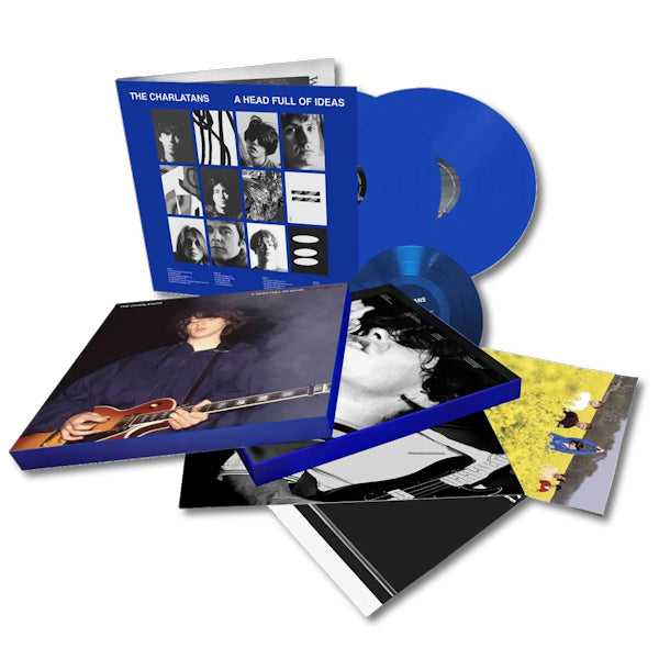 Charlatans - A head full of ideas -coloured- (.. of Ideas/Transparant Blue Vinyl/Signed Poster, Coloured Vinyl LP)