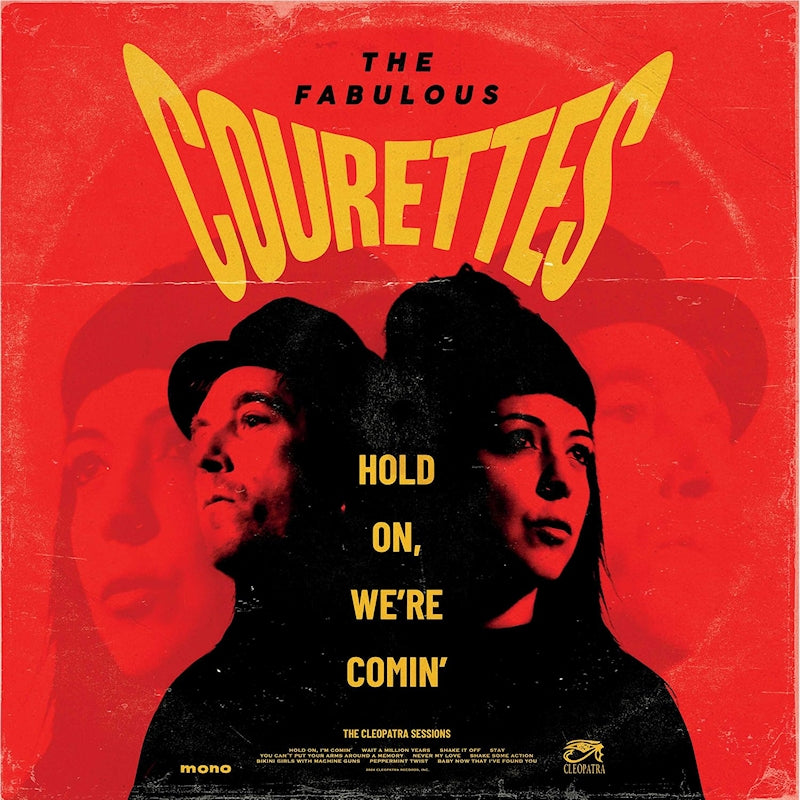 The Courettes - Hold on, we're comin' (white) (White, Coloured Vinyl LP)