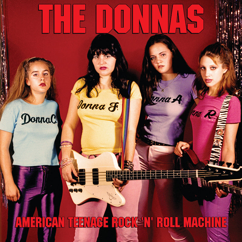 The Donnas - American teenage rock 'n' roll machine (.. Teenage Rock 'N' Roll Machine /Orange W/ Black Swirl, Coloured Vinyl LP)