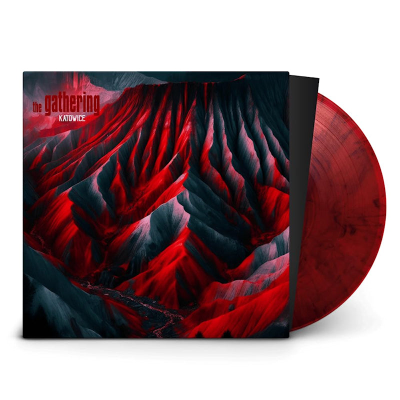 The Gathering - Katowice (red marbled) (Insert, Coloured Vinyl, Limited Edition LP)