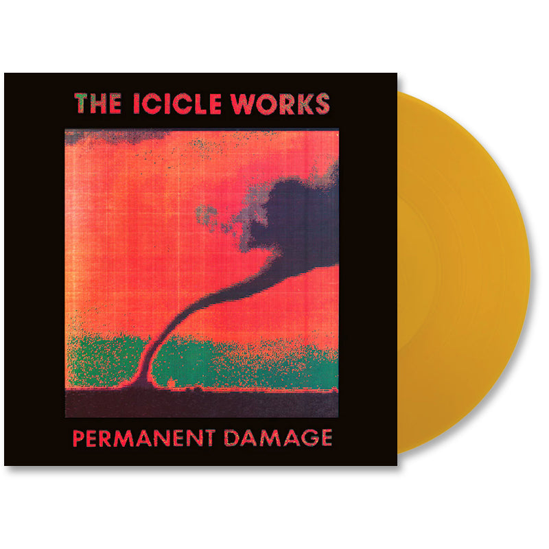 Icicle Works - Permanent damage (Yellow 180g, High Quality, Transparent, Coloured Vinyl, Insert, Limited Edition LP)