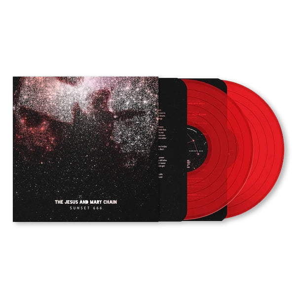 Jesus & Mary Chain - Sunset 666 (180gr. Red Vinyl, High Quality, Gatefold Sleeve, Coloured Vinyl LP)