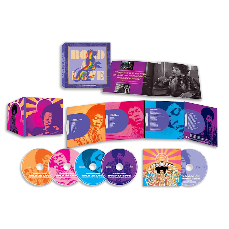 Hendrix, Jimi, The Experience - Bold as love (Deluxe Edition, Box Set, Remastered, Reissue CD)