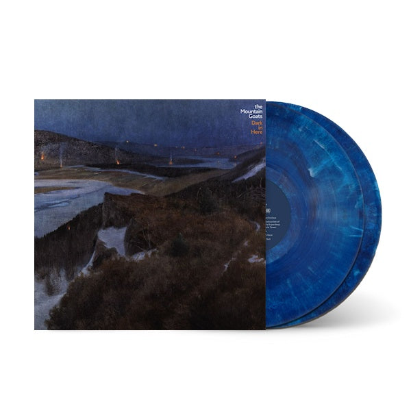Mountain Goats - Dark in here (Blue, Coloured Vinyl LP)