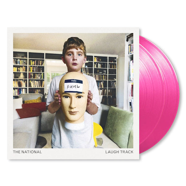 National - Laugh track -pink vinyl- (Pink Vinyl LP)