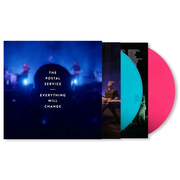 The Postal Service - Everything will change -coloured- (.. Will Change /Loser Edition / Light Blue & Pink Vinyl, Coloured Vinyl LP)
