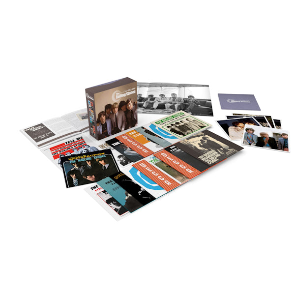 The Rolling Stones - 7-singles 1963-1966 (32p Book W/ Liner Notes, Colour Poster, 5 Photo Cards, Limited Edition, Box Set 7-inch single)