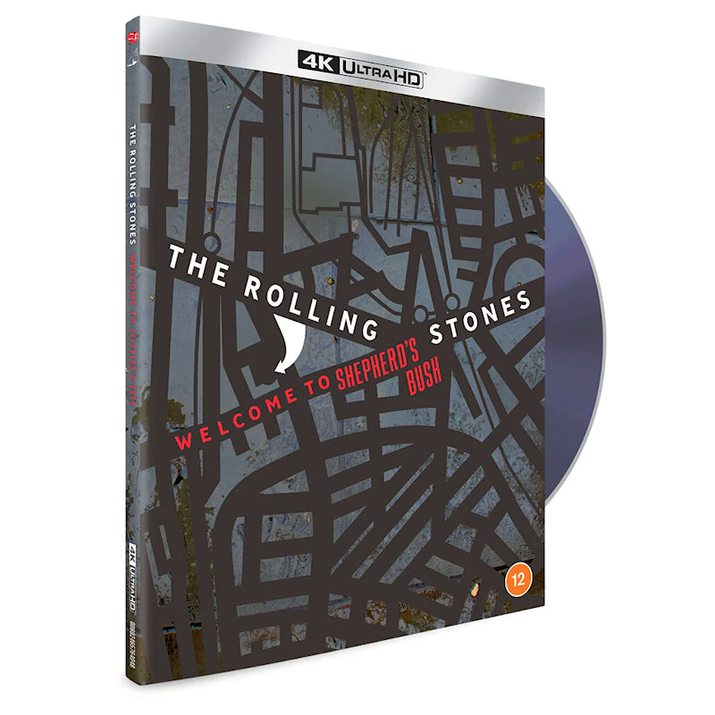 the Rolling Stones - Welcome to shepherds bush (4K UHD blu ray movie)
