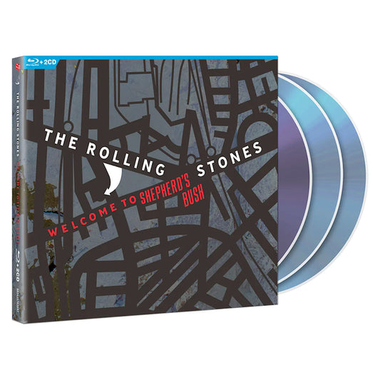 The Rolling Stones - Welcome to shepherds bush (CD+Blu-Ray Blu Ray disc music)