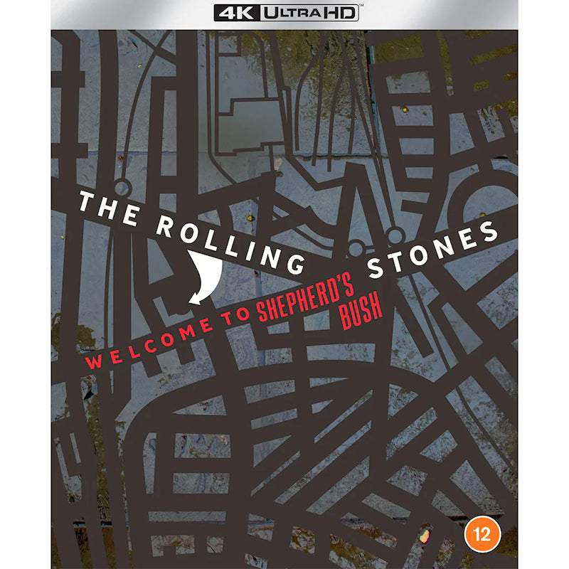the Rolling Stones - Welcome to shepherds bush (4K UHD blu ray movie)