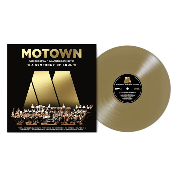 Royal Philharmonic Orchestra - Motown with the royal philharmonic orchestra: a symphony of soul (.. Philharmonic Orchestra (A Symphony of Soul)/180ggold, Coloured Vinyl, High Quality, Limited Edition LP)