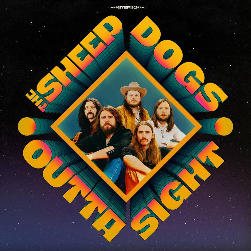 Sheepdogs - Outta sight (Multi Splatter Colour, Coloured Vinyl LP)