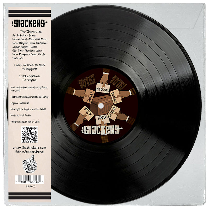 The Slackers - What we gonna do now? (uvdp) (12-inch maxi-single)
