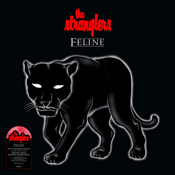 Stranglers - Feline (Red Translucent Marble Vinyl, Coloured Vinyl LP)