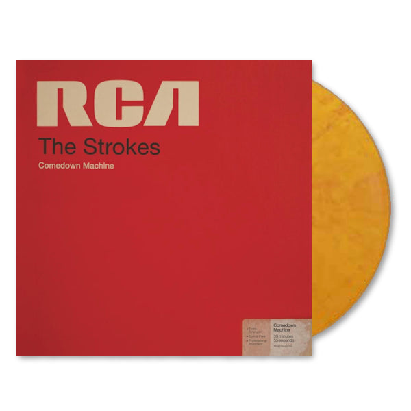Strokes, the - Comedown machine (.. Machine / Yellow & Red Marbled, Coloured Vinyl LP)