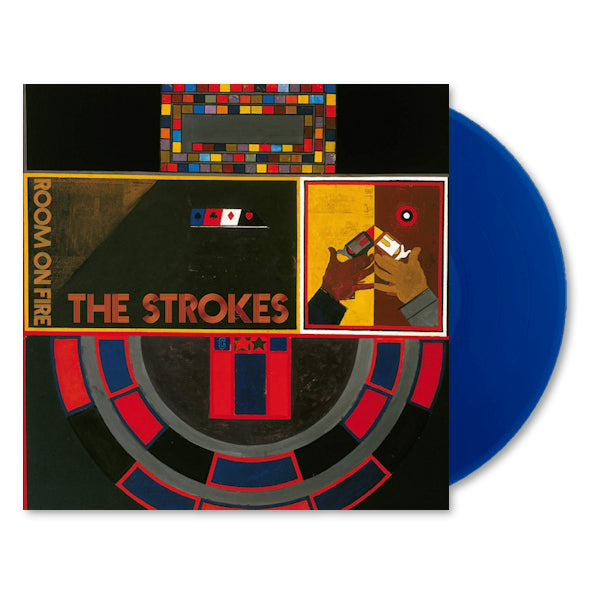 Strokes, the - Room on fire (Blue, Coloured Vinyl LP)