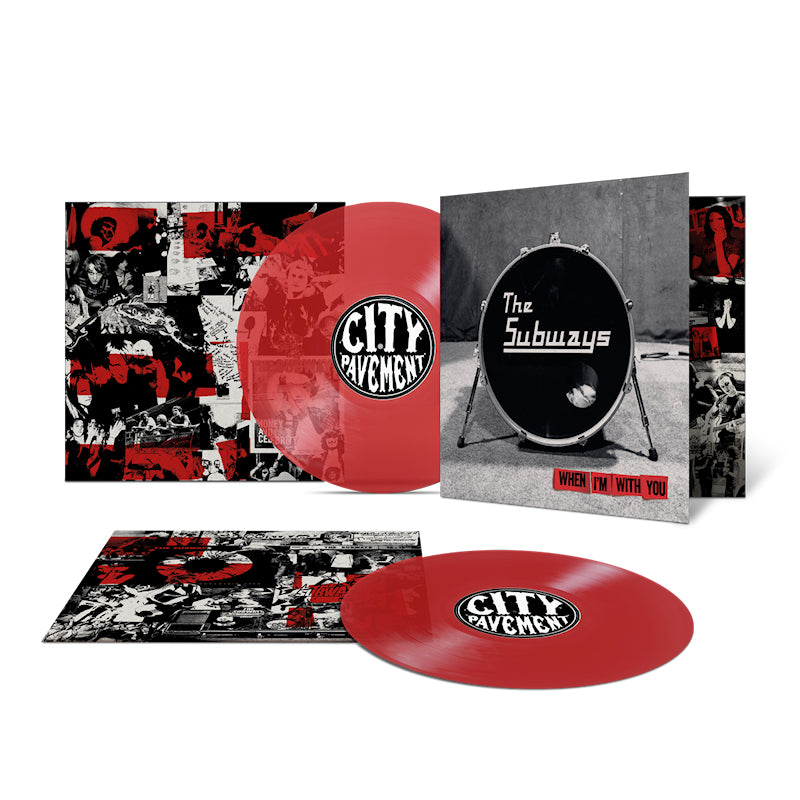 Subways - When i'm with you (Red, Transparent, Gatefold Sleeve, Coloured Vinyl LP)
