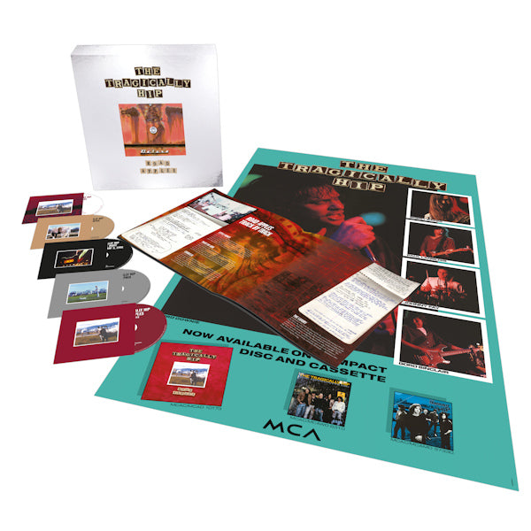 Tragically Hip - Road apples - 30th anniversary (.. 30th Anniversary / 2021 Remaster / 4cd+Blry, Box Set", "Deluxe Edition", "Remastered CD)