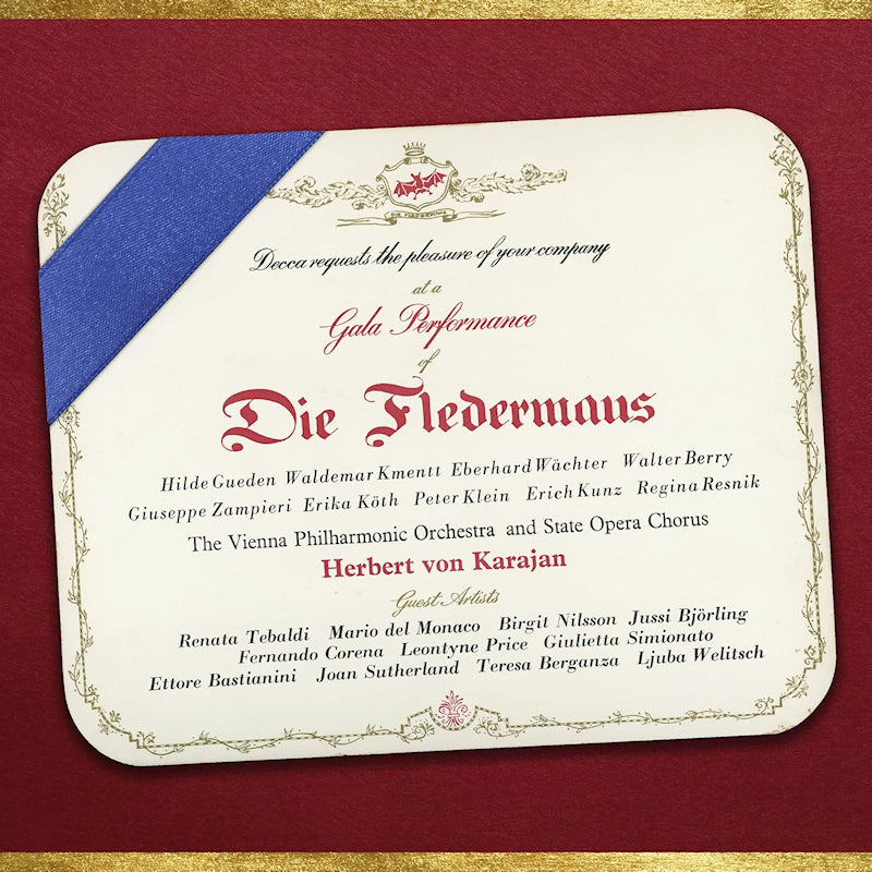 Herbert Von Karajan Wiener Philharmoniker - Strauss, j: die fledermaus (Super Audio CD, Remastered, Reissue Super Audio CD)