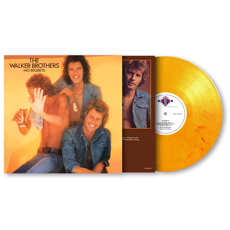 Walker Brothers - No regrets (High Quality, Insert, Coloured Vinyl, Reissue, Anniversary Edition LP)