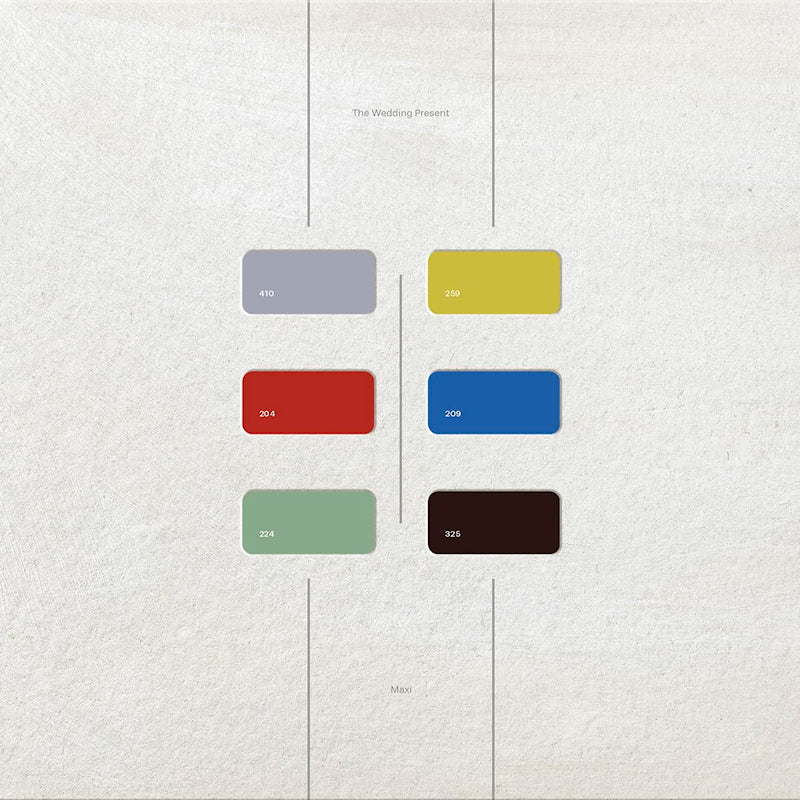 Wedding Present - Maxi (blue) (10\", Coloured Vinyl, Ep 10-inch)