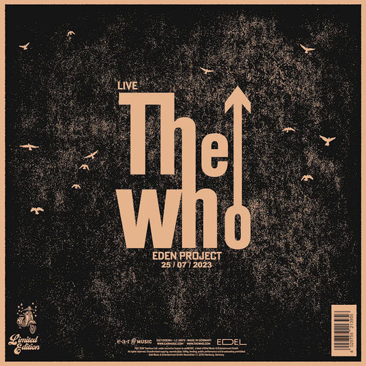 Who - Live at eden project 25 / 07 / 2023 (High Quality, Gatefold Sleeve, Limited Edition LP)