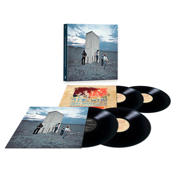 Who - Who's next -50th anniversary deluxe 4lp- (.. San Francisco 1971, Limited Edition, Deluxe Edition, Remastered LP)