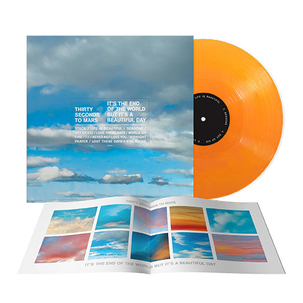 Thirty Seconds To Mars - It's the end of the world but it's a beautiful day (.. the World But It's a Beautiful Day / Opaque Orange, Coloured Vinyl, Limited Edition LP)
