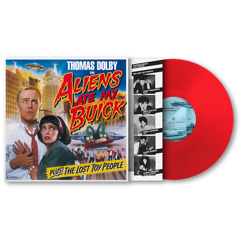 Thomas Dolby - Aliens ate my buick (High Quality, Transparent, Coloured Vinyl, Insert, Limited Edition LP)