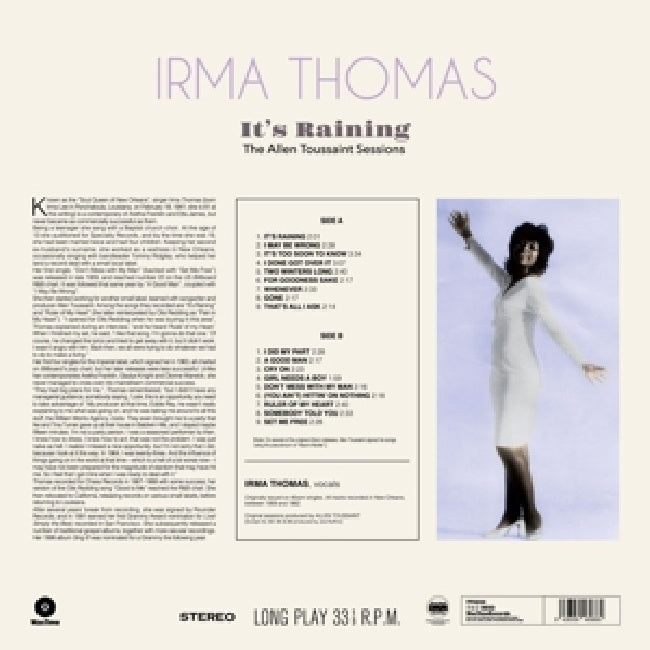 Thomas, Irma - It's raining - the allen toussaint sessions (6710428 LP)