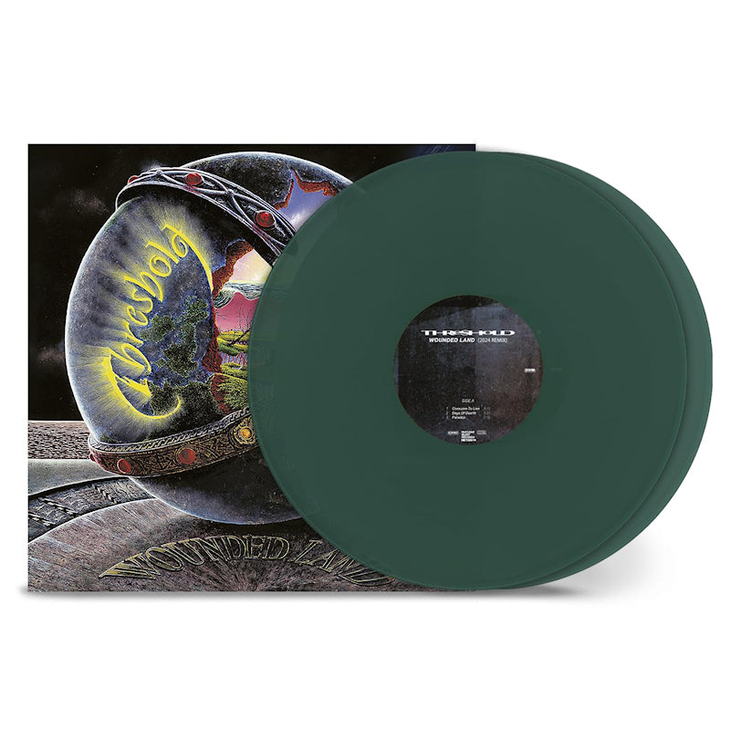 Threshold - Wounded land (Green, Transparent, Coloured Vinyl, Remastered LP)